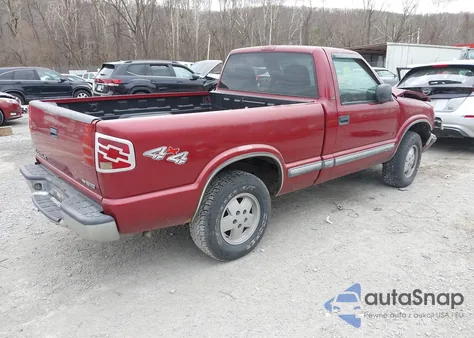 2000 Chevrolet S-10 Ls from USA, damaged, VIN 1GCDT14W7YK207238